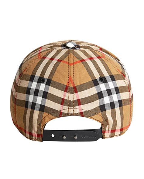 burberry check wool baseball cap|burberry beanies women's.